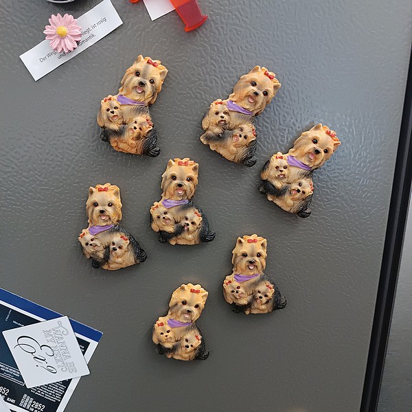 Kühlschrankmagnet Yorkie - Hundemama